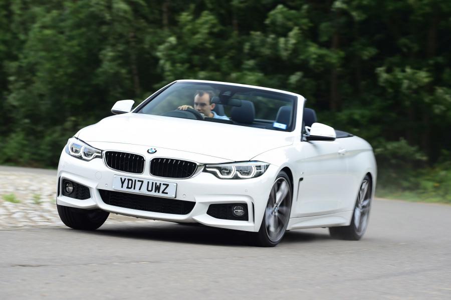  BMW 430i Convertible M Sport Package 2017 года  (UK) (фото 11 из 15)